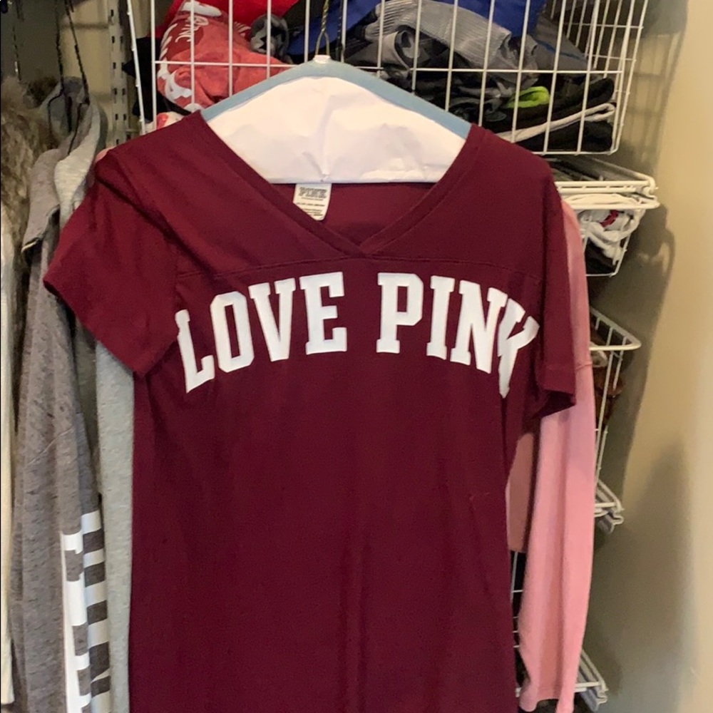 Vs PINK Short sleeve shirt